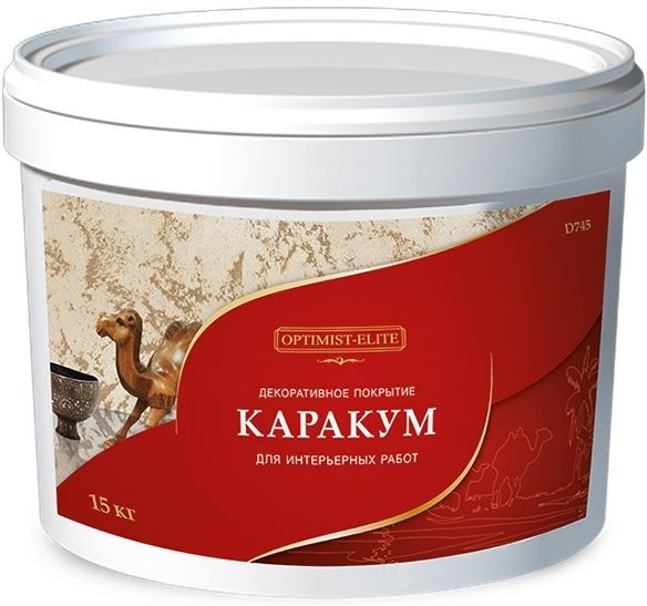 Покрытие декоративное D745 Каракум 15кг Optimist Elite