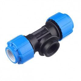 ПНД Тройник разборный 32х3/4х32 ВР DKT-33 STR