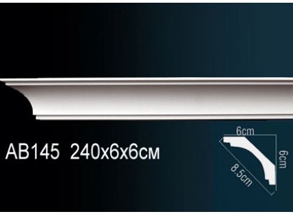 ПУ Перфект Карниз  60х60х2400 AB145 1.50.160  