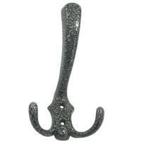 Крючок металл 3 рожковый №9 серебро Металлист