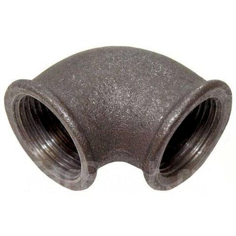 Уголок резьбовой чугун 50---