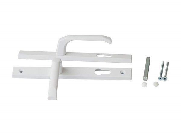 Ручка для пластиковых дверей DHS85/1 белый Astex