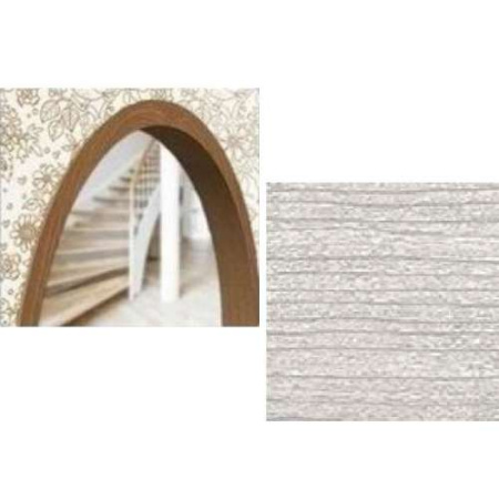 Уголок ПВХ  20х12х2700 арочный серый ясень Идеал