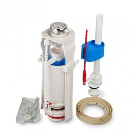 Арматура для бачка  2 кнопки нижняя подводка АНИпласт