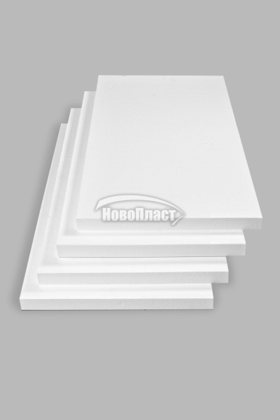 Пенополистирол ППС-20(ПСБ-С-35ф) 50х1000х1000мм Новопласт---