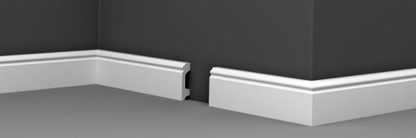 ДП Де-Багет Плинтус напольный XPS Polymer H70  70х20х2000