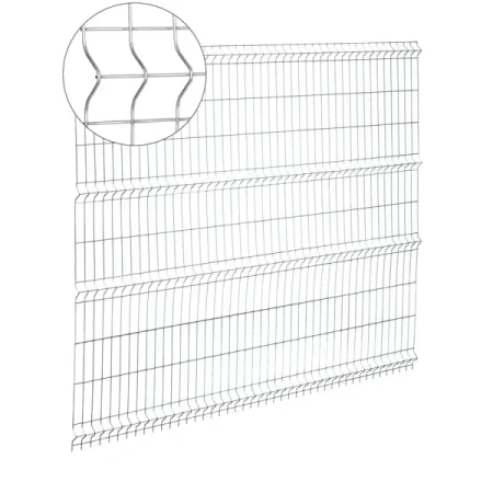 Секция заборная 1530х2500х3мм оц. 3D